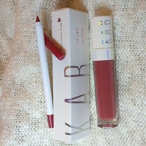 KAB Cosmetics Lip Duo in Charming~Gloss(6g/0.2fl oz.), Lip Liner(1.2g/0.…